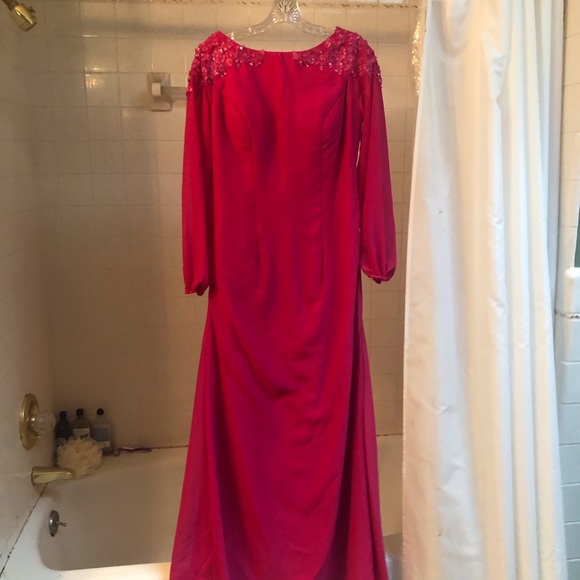 Handmade prom/evening gown - Picture 11 of 12